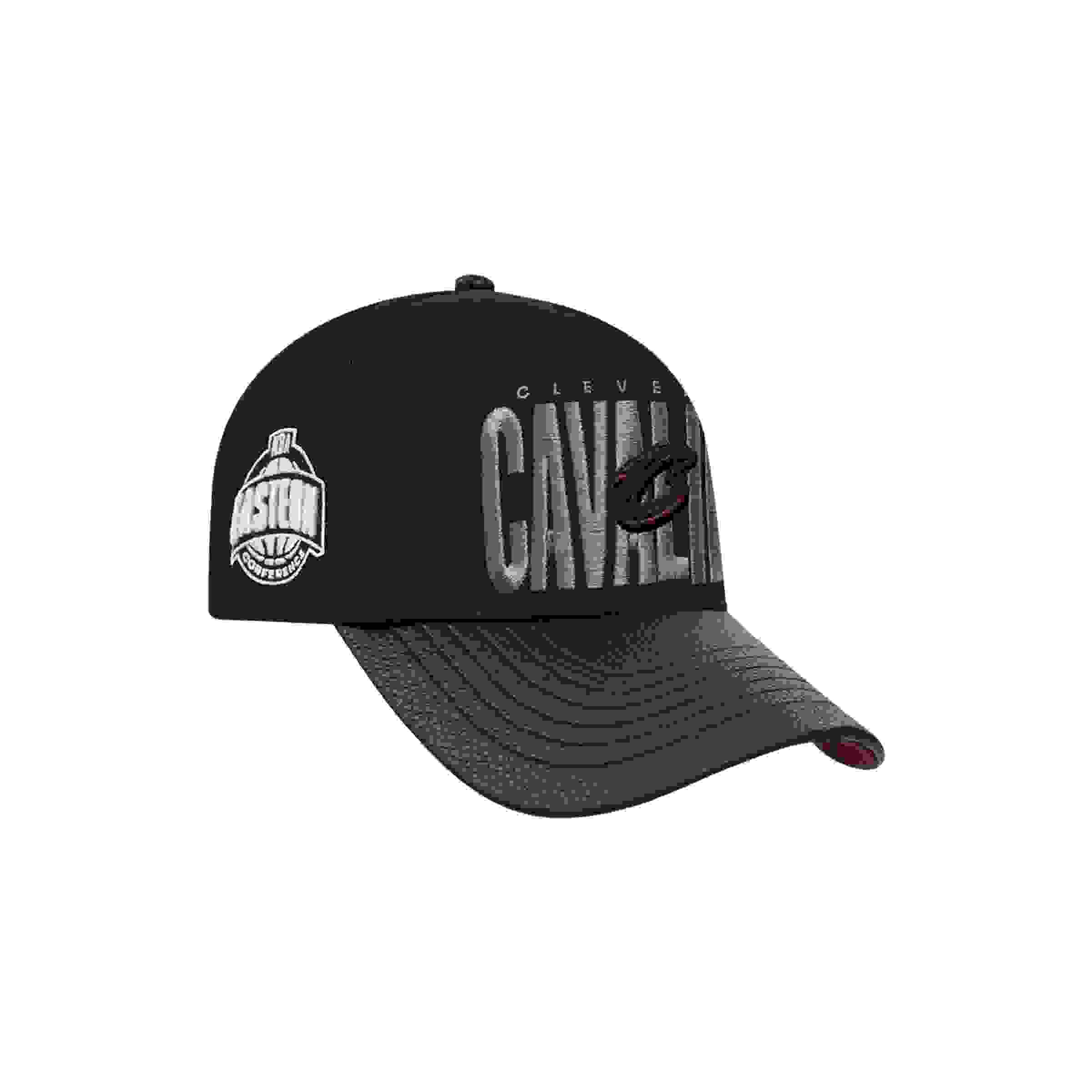 Pro Standard Cleveland Cavaliers Shadow Drop Black Snapback Hat